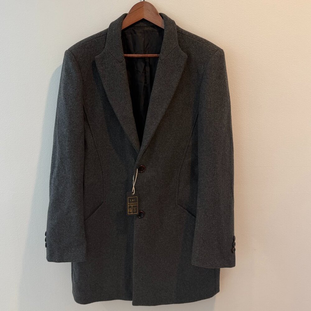 L&C Men's Coat, Size XL, Charcoal, NWT